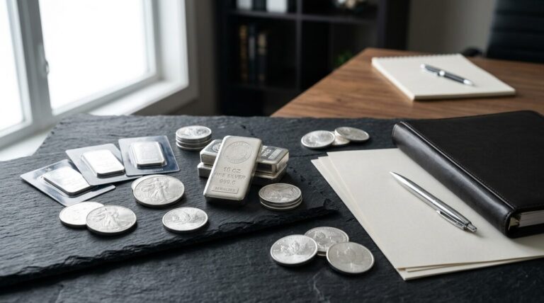physical silver vs silver ira